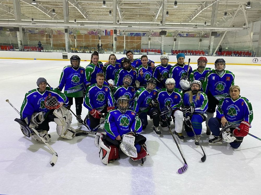 Наши хоккеистки вернулись в Ухту с победой