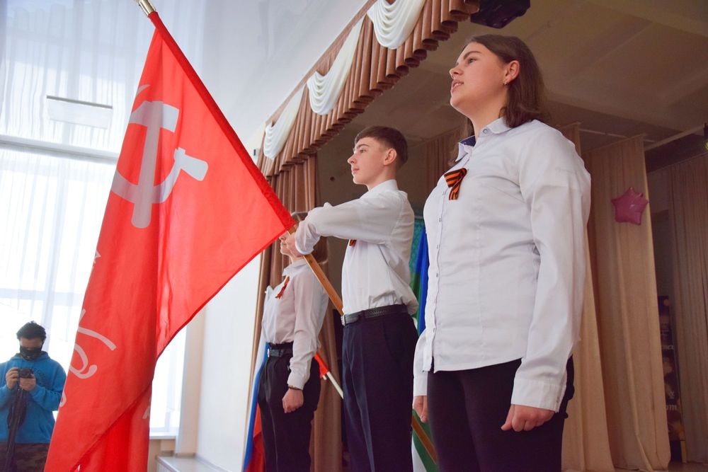 В Ухте продолжается эстафета "Знамя Победы