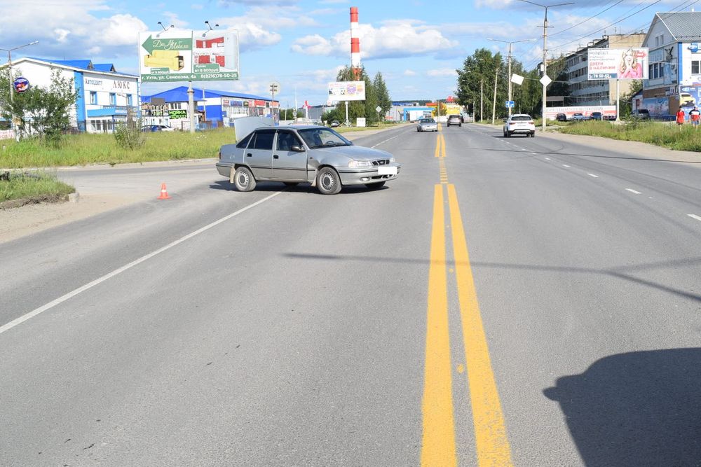 В Ухте в результате ДТП пострадал велосипедист