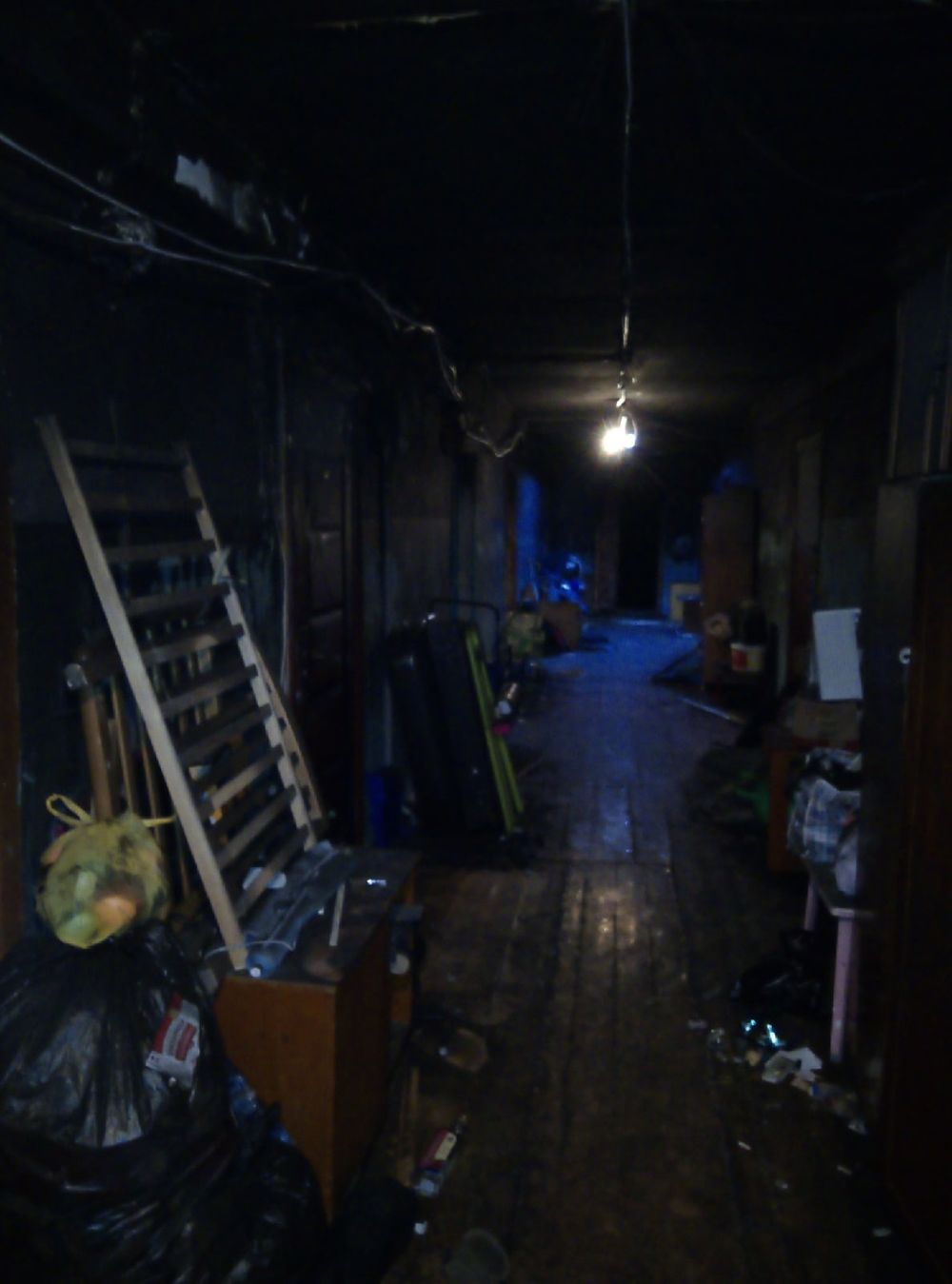 В общежитии, где произошел пожар проведут ремонтно-восстановительные работы