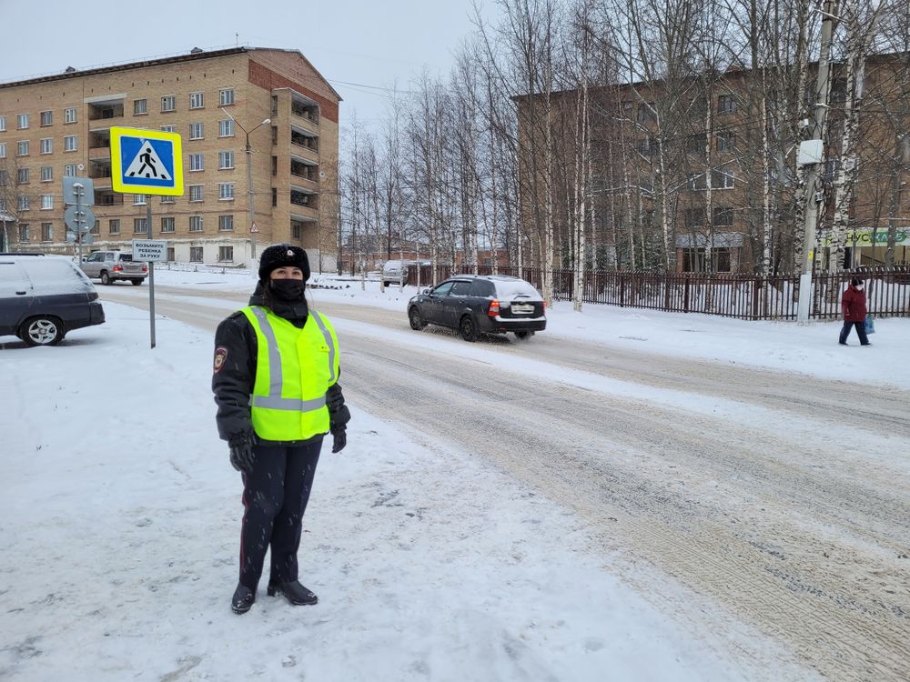 Автоинспекторы продолжают проводить профилактическую работу с пешеходами и водителями