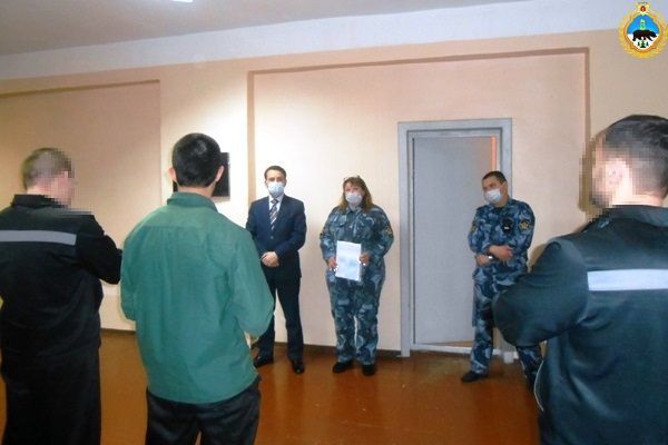 Осужденные ухтинской исправительной колонии узнали о гарантированных государством мерах социальной поддержки