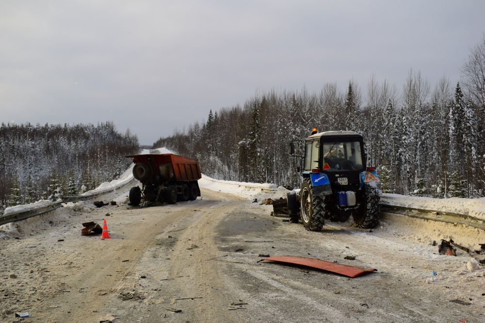 Погибший под Ухтой водитель КамАЗа не справился с рулевым управлением