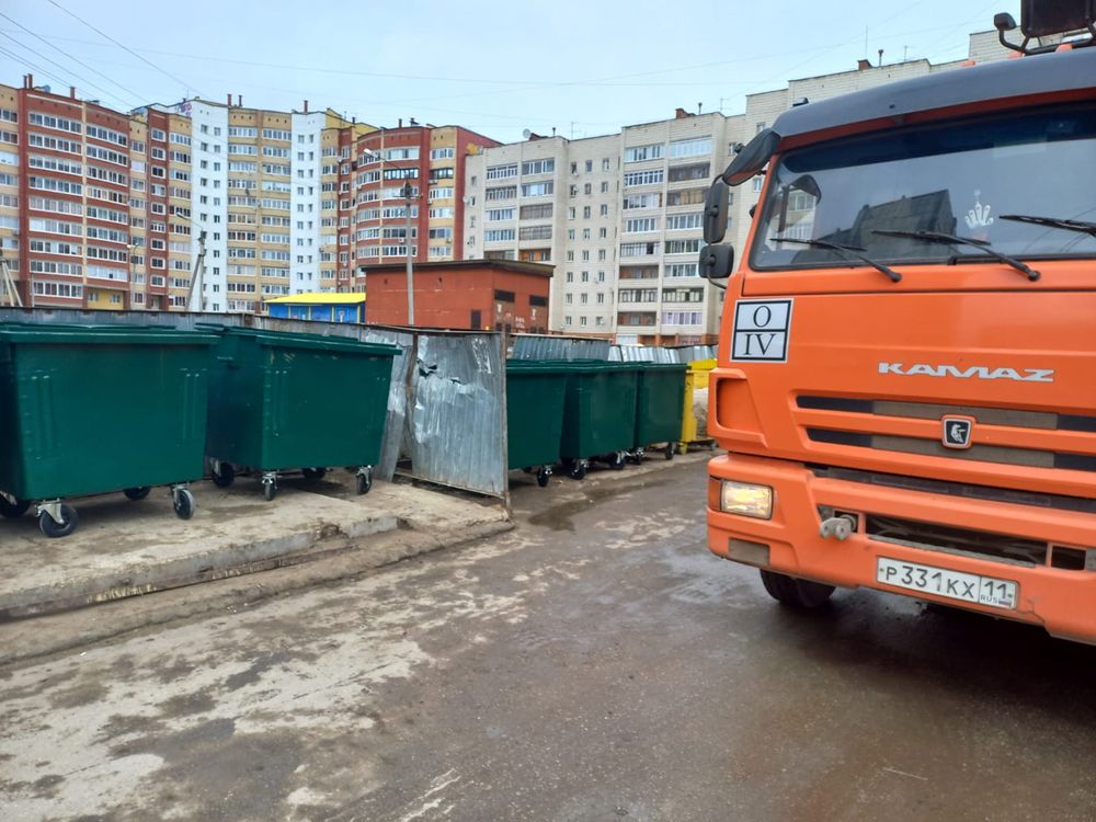 Региональный оператор Севера передаёт в этом году муниципалитетам около 2000 контейнеров для ТКО