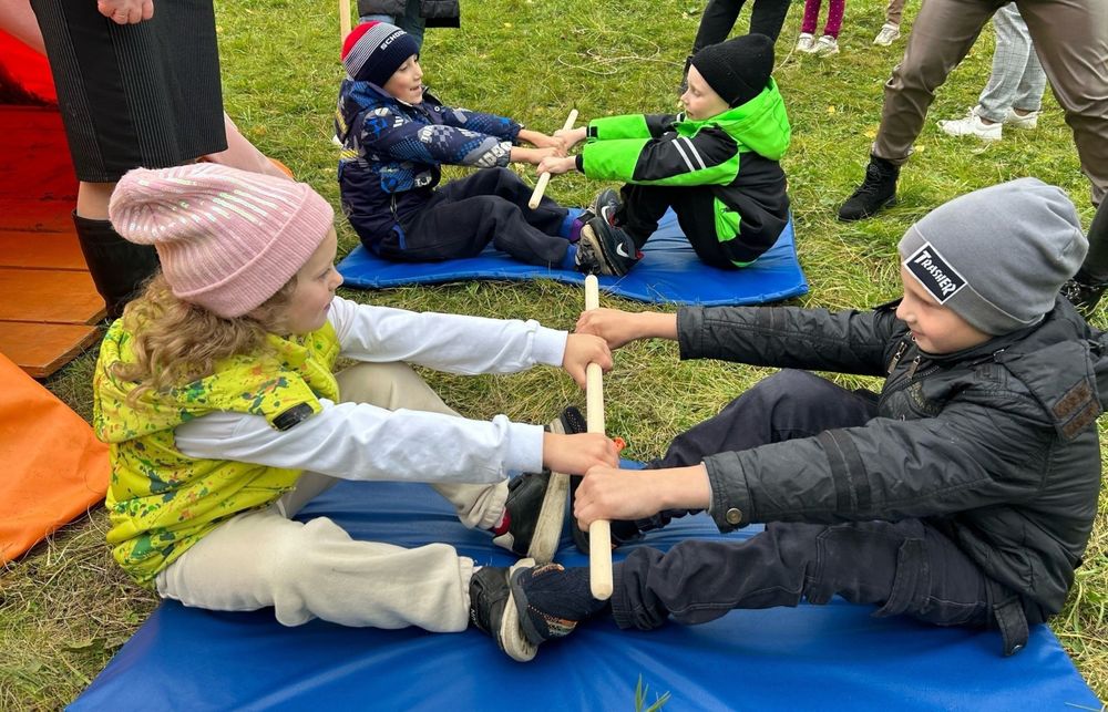 Среди дошколят Ижемского района впервые провели соревнования по северному многоборью