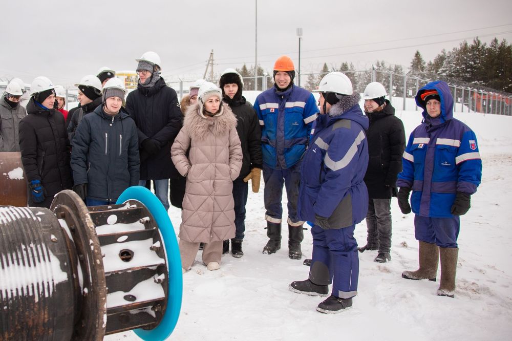 АО «Транснефть - Север» провело занятие на нефтепроводе для студентов УГТУ