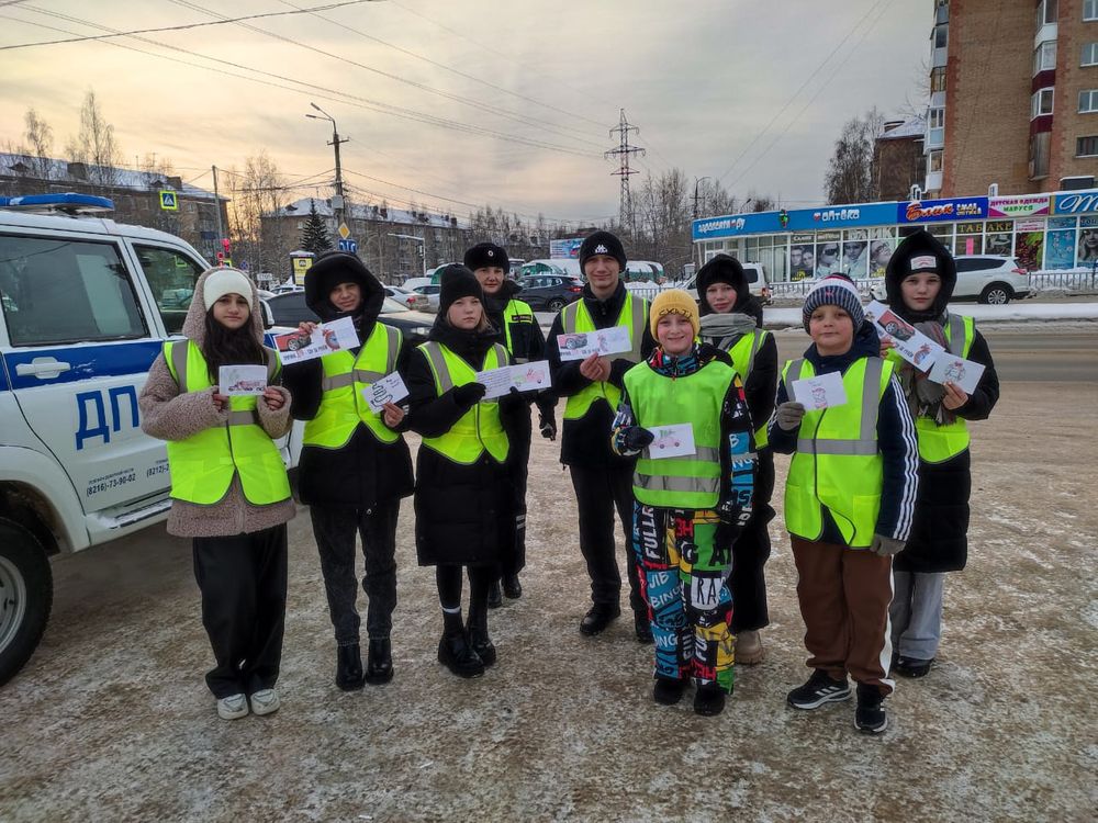 За первый месяц этого года на дорогах Ухты травмы различной степени тяжести получили три пешехода