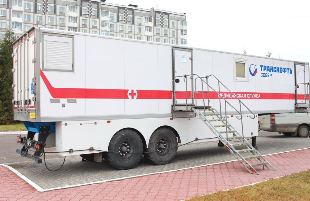 Работники АО «Транснефть - Север» прошли медицинское обследование с использованием мобильного комплекса