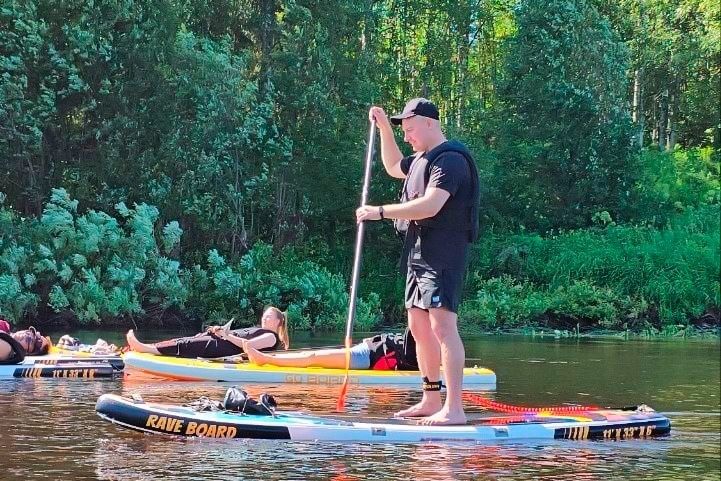 Молодежь ЛУКОЙЛа прошла сплавом по реке Ухте