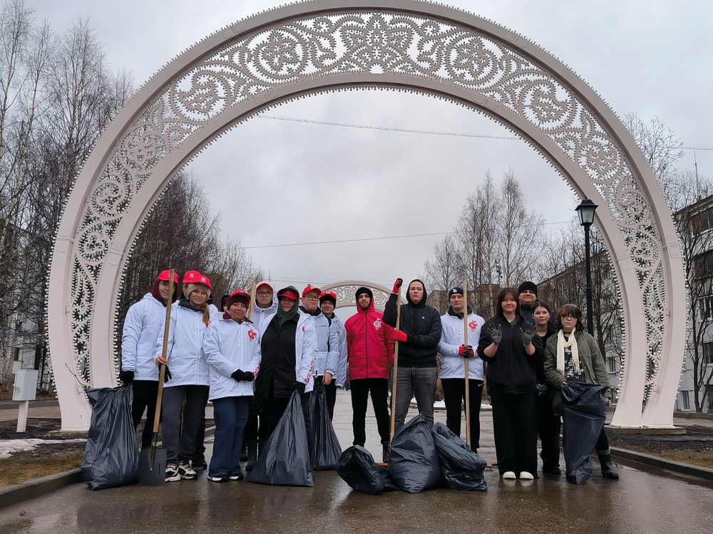 Приближая весну: ухтинцы высадились с «сугробным десантом»