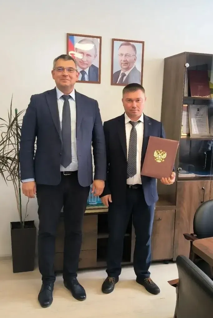 Работник АО «Транснефть – Север» отмечен наградой Министерства энергетики Российской Федерации