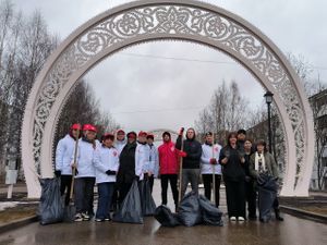 Приближая весну: ухтинцы высадились с «сугробным десантом»