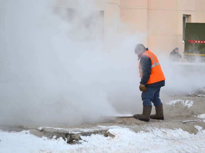 Коммунальная авария оставила без тепла 71 дом в Ухте