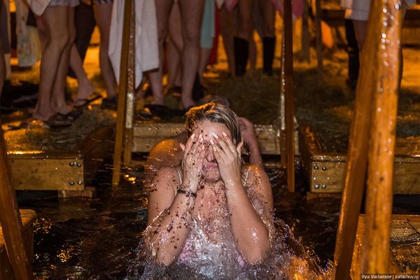 Крещенские купания в Ухте