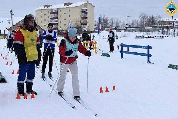 В Ухте прошли соревнования по лыжным гонкам среди сотрудников исправительных учреждений