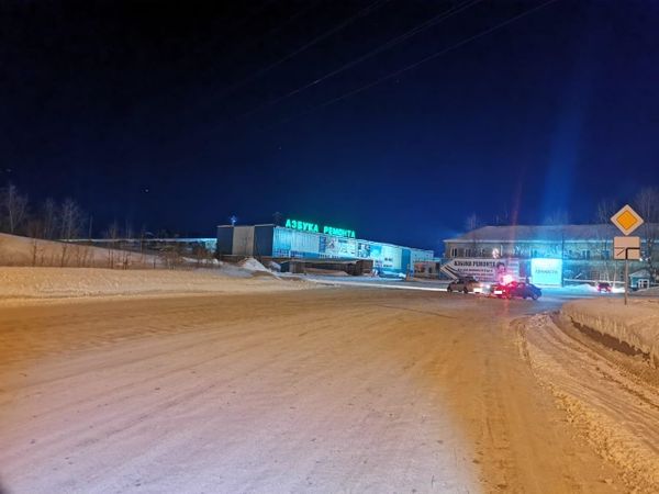 В ночном ДТП пострадали два человека