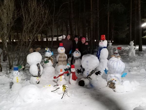 В Ухте завершился первый городской фестиваль снежных фигур "В гостях у сказки"