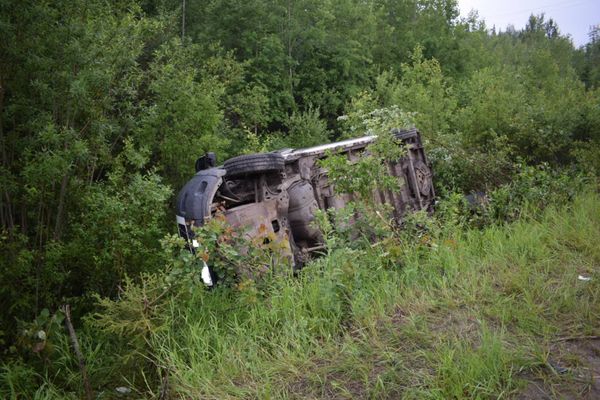 В ДТП с пассажирским микроавтобусом пострадали два человека