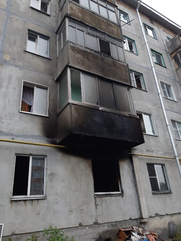 Сегодня ночью при тушении  пожара в Сосногорске был обнаружен труп мужчины