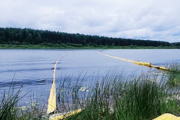 АО «Транснефть – Север» провело учебно-тренировочное занятие на подводном переходе магистрального нефтепровода Ухта-Ярославль