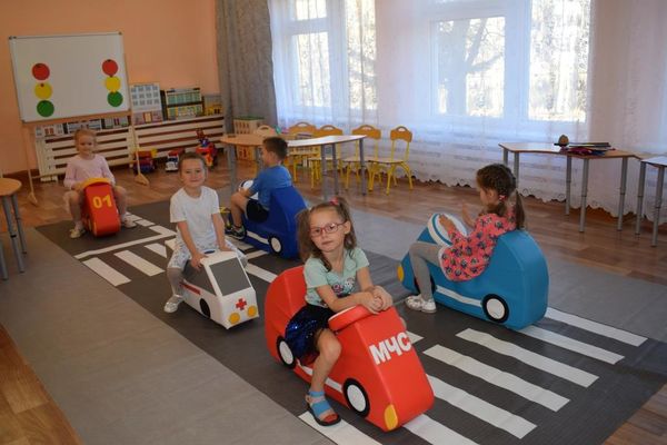 "Веселый пешеход" из детского сада