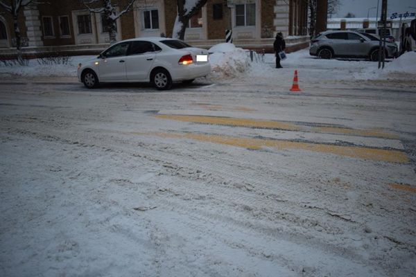 В Ухте на переходе сбили ребенка