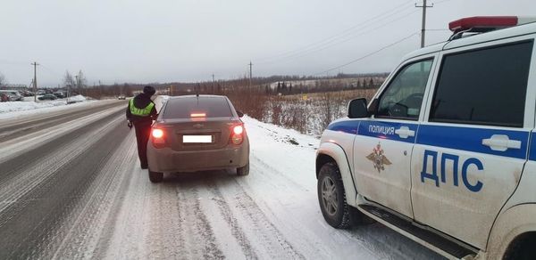 В Ухте произошло 8 ДТП, автоинспекторы задержали двух нетрезвых водителей