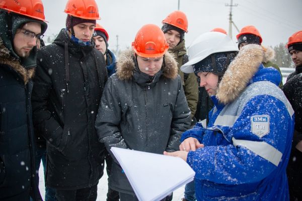 АО «Транснефть – Север» провело учебное занятие для студентов УГТУ на линейной части нефтепровода
