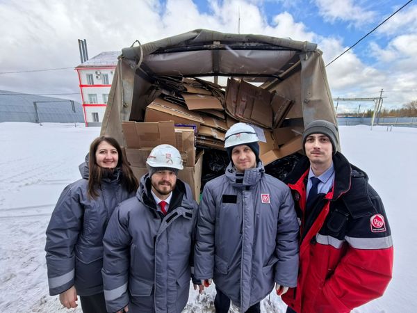 Молодые специалисты «Яреганефти» приняли участие в экологической акции «БумБатл – 2025».