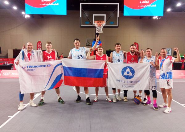 Работники АО «Транснефть – Север» стали олимпийскими чемпионами по баскетболу в составе сборной России