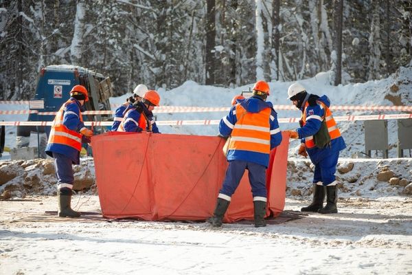 АО «Транснефть – Север» провело комплексные учения по ликвидации разлива нефти в Республике Коми